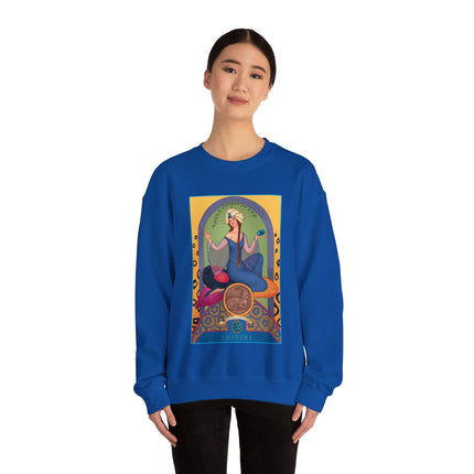 December & Tanzanite (from the Gem Series) by Sofia Chiostri Heavy Blend™ Crewneck Sweatshirt