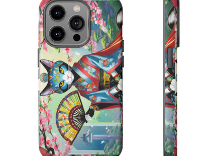 Cyberpunk Geisha Phone Cases