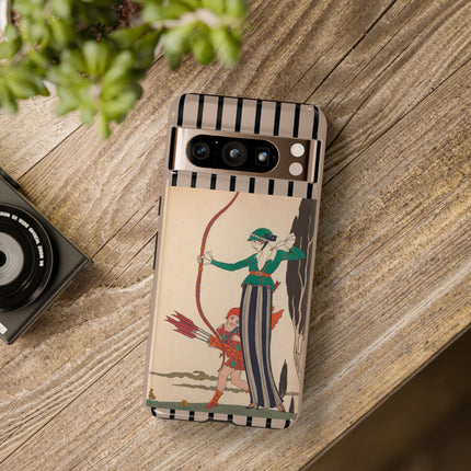 L'Arc Rouge by George Barbier Phone Cases