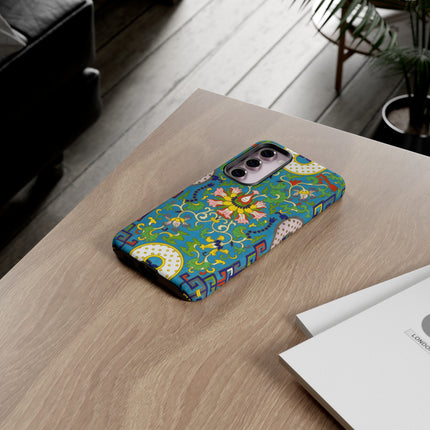 Chinese Floral Illustration by Owen Jones Phone Cases