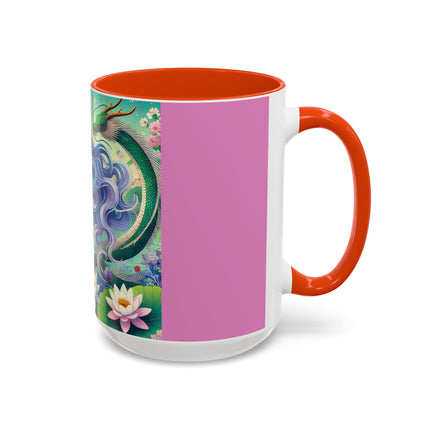 Fairy of the Koi Pond Colorful Mugs (11oz, 15oz)