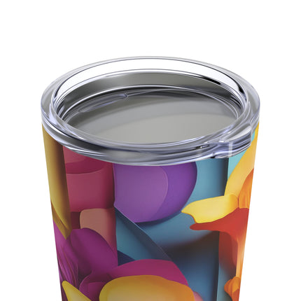 The Graceful Freesia Tumbler 20oz