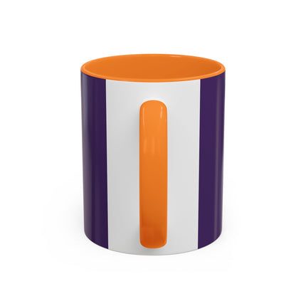 🎿❄️ The Winter Flower Skier Colorful Mug – Art Deco Alpine Fantasy