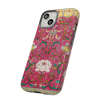 Pink Floral Pattern by Owen Jones Phone Cases
