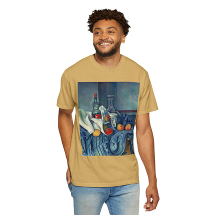 The Peppermint Bottle by Paul Cézanne Unisex Garment-Dyed T-shirt