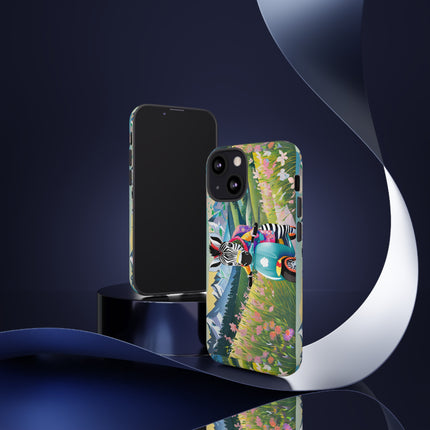 Stripes on Wheels Phone Cases