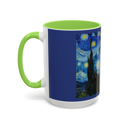 The Starry Night by Vincent Van Gogh Colorful Mugs (11oz, 15oz)