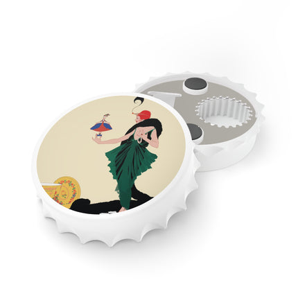 The Marionette Bottle Opener – Cabaret Glamour & Theatrical Charm