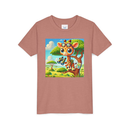 Giraffe Lookout Youth Short Sleeve Tee
