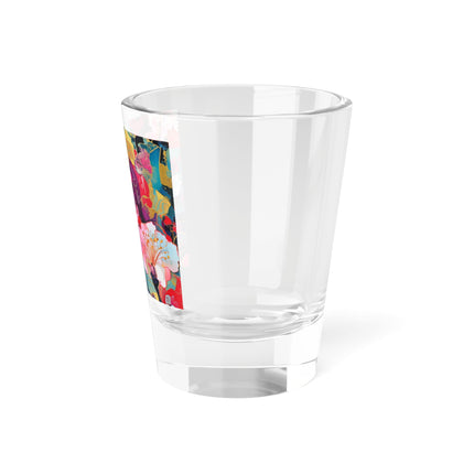 Ethereal Irises Shot Glass, 1.5oz