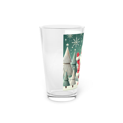 Santa's Joyful Night Glass, 16oz