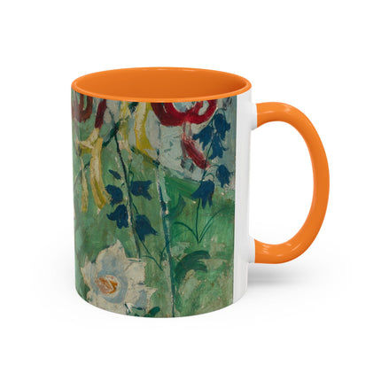 Flowers by August Babberger Colorful Mugs (11oz, 15oz)
