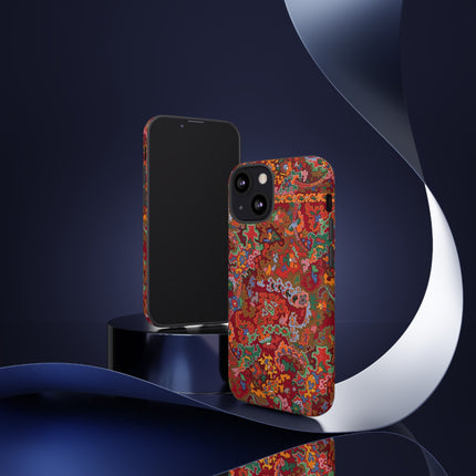 Antique Dutch Carpet Pattern Phone Cases