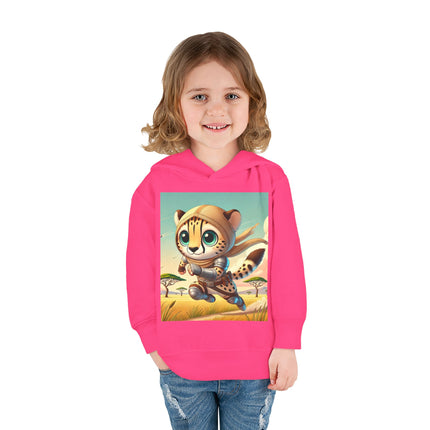 Swift Cheetah Toddler Pullover Fleece Hoodie