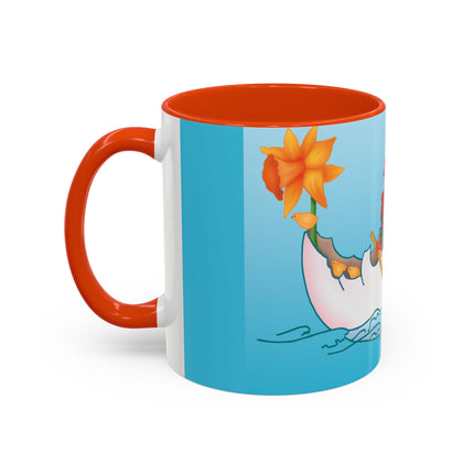 A Rooster's Seafaring Adventure Colorful Mugs, 11oz