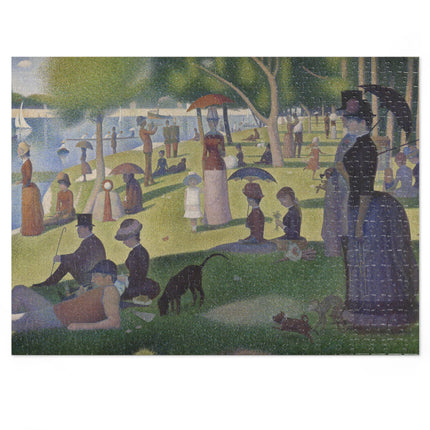 A Sunday on La Grande Jatte by Georges Seurat Puzzle (30, 110, 252, 500-Piece)