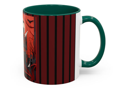 Halloween Night Scene Colorful Mugs (11oz, 15oz)