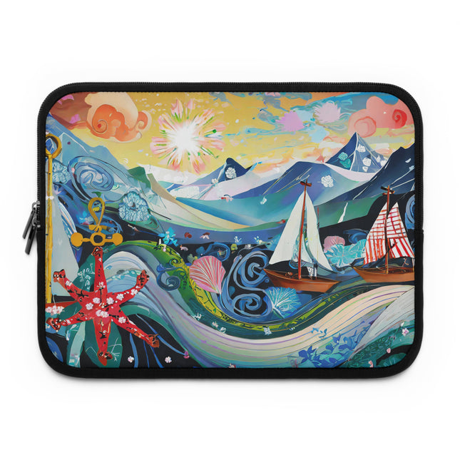 Nautical Patterns Laptop Sleeve