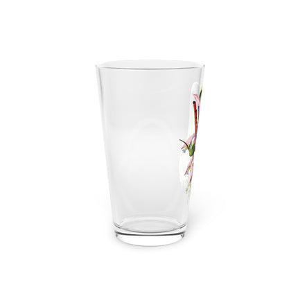 Hummingbird by Paul Gervais Glass, 16oz