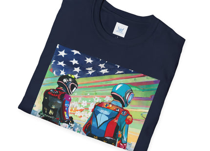 NSA Cyber Punk Computer Hacking Team Softstyle T-Shirt