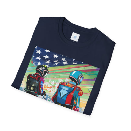 NSA Cyber Punk Computer Hacking Team Softstyle T-Shirt