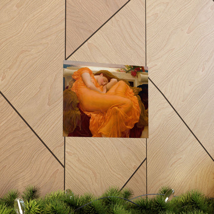 Flaming June by Frederic Leighton Matte Horizontal Posters