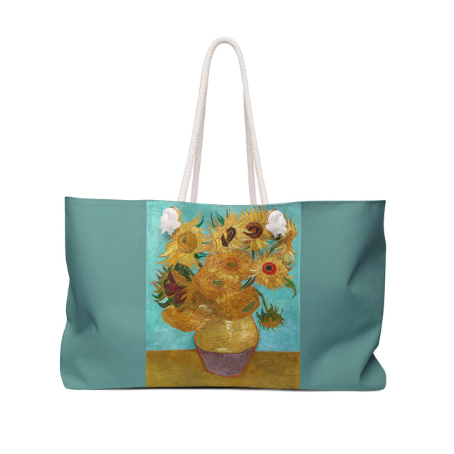 Vase with Twelve Sunflowers by Vincent Van Gogh Weekender Bag