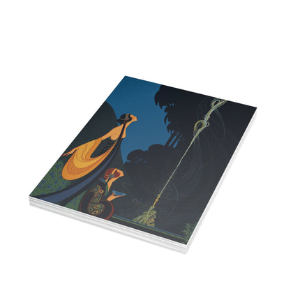 🌙✨ The Ladies Of The Moonlit Fountain Postcard Bundles – Art Deco Nocturne