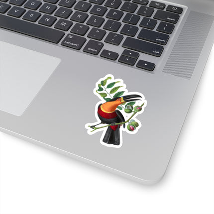 Channel Billed Toucan by Paul Gervais Kiss-Cut Stickers (4 Sizes)