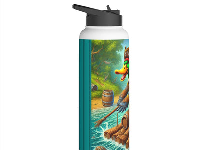 The Daring Drake Stainless Steel Water Bottle, Standard Lid