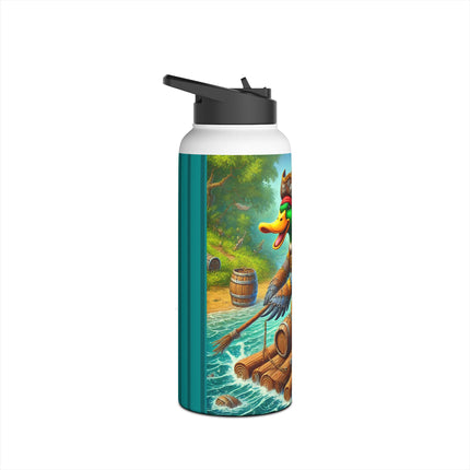 The Daring Drake Stainless Steel Water Bottle, Standard Lid