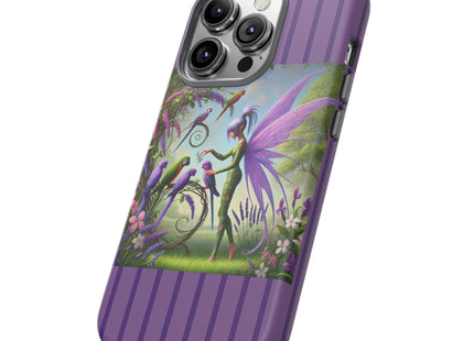 Lavender-Winged Fairy Phone Cases