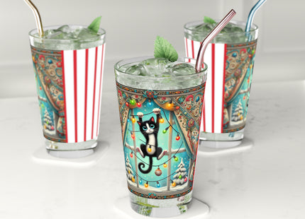 Mischief in Tinselland Glass, 16oz