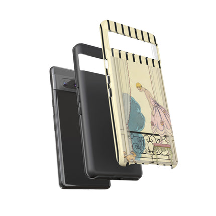 Falbalas et fanfreluches, La Souris by George Barbier Phone Cases