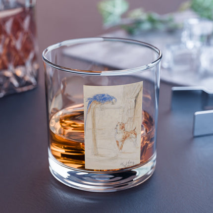 Perroquet et Chien by Henri de Toulouse-Lautrec Rocks Glass, 10oz