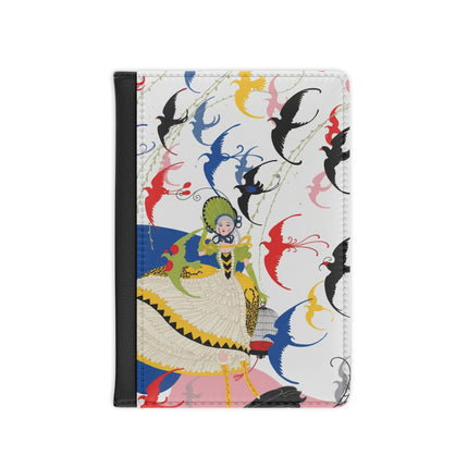 Flight of the Songbirds Passport Cover – Whimsical Symphony & Elegant Grace