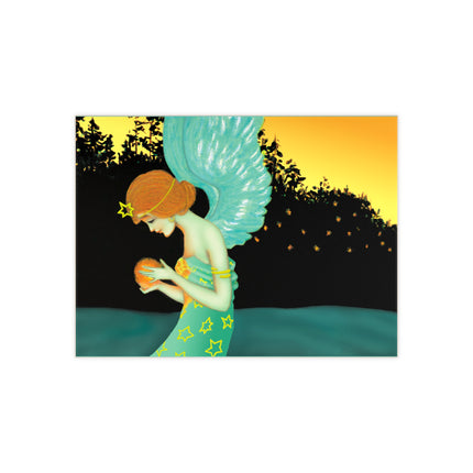 Twilight Angel Ceramic Tile