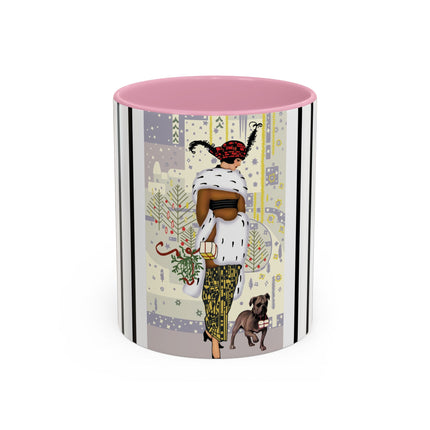 Wrapped in Elegance Colorful Mugs (11oz, 15oz)