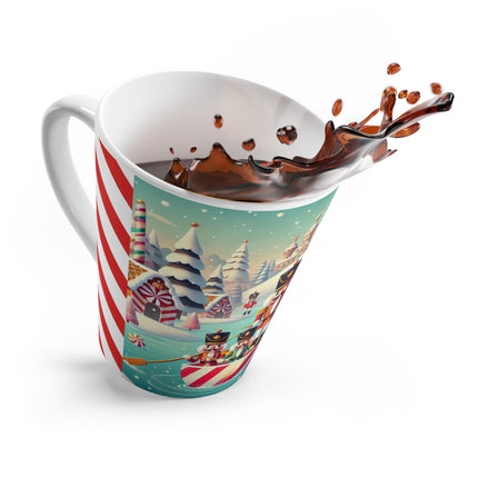 Nutcracker Candy-Striped Adventure Latte Mug