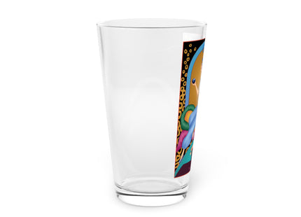 September & Sapphire Zodiac Pint Glass