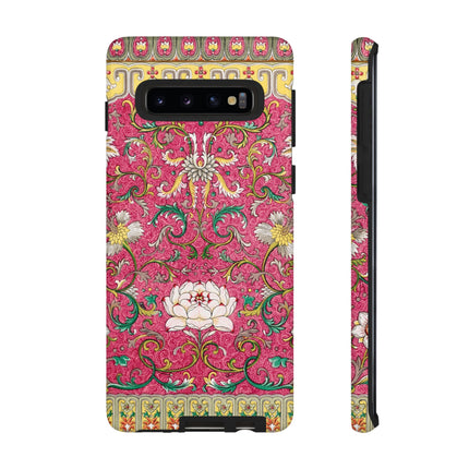 Pink Floral Pattern by Owen Jones Phone Cases