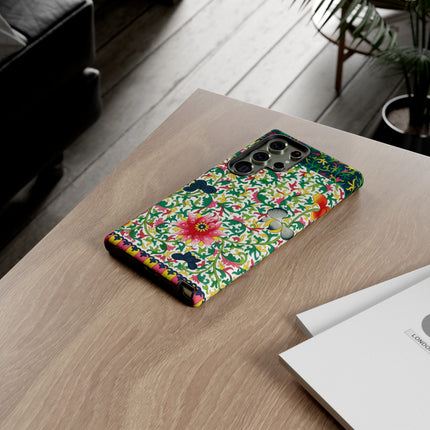 Colorful Floral Pattern by Owen Jones Phone Cases