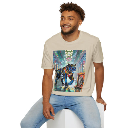 Cyber Panther's Hunt Softstyle T-Shirt