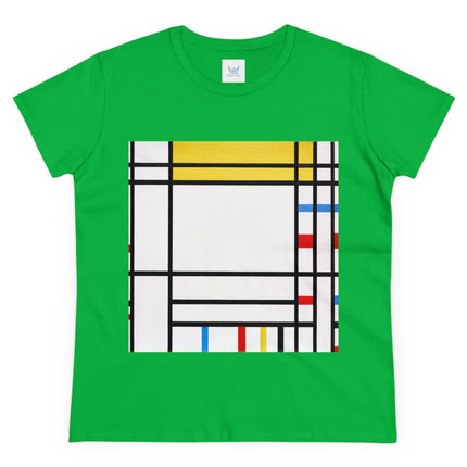 Place de la Concorde by Piet Mondrian Women's Midweight Cotton Tee