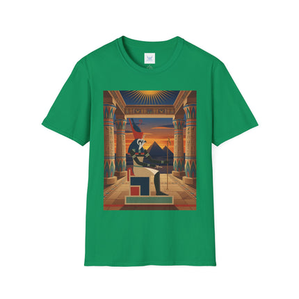 Horus Egyptian Sky God T-Shirt – Falcon Power & Eternal Kingship