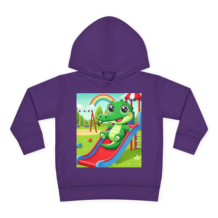 Playground Crocodile Joy Toddler Pullover Fleece Hoodie