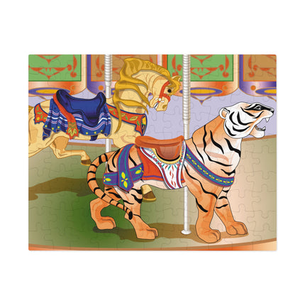 Carousel Splendor Jigsaw Puzzle (30, 110, 252-Piece)