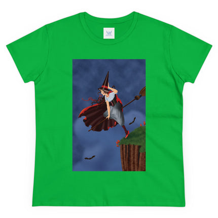 The Enchanted Witch Women's Midweight Cotton Tee