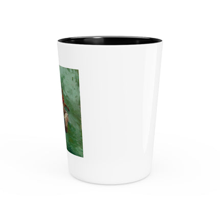 Crab on its Back by Vincent Van Gogh Ceramic Shot Glass