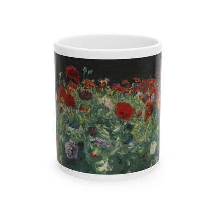 A Study of Poppies for Carnation, Lily, Lily, Rose by John Singer Sargent Ceramic Mug (11oz, 15oz)